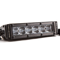 Diode Dynamics 6 In LED Light Bar Single Row Straight SS6 - White Flood Light Bar (Single)