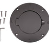 Rugged Ridge Non-Locking Gas Cap Door Black 97-06 Jeep Wrangler