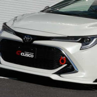 Cusco 19+ Toyota Corolla Hatchback Front Lip Spoiler (Primer/Unpainted)