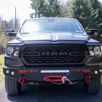 Fishbone Offroad 2019+ Ram 1500 Pike Winch Plate - Black