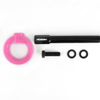 Perrin 08-14 Subaru WRX/STI Tow Hook Kit (Front) - Hyper Pink