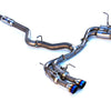 Invidia 2015+ WRX/STi Gemini 80mm Full Titanium Quad 101mm Tip Cat-Back Exhaust