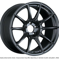 SSR GTX01 18x10.5 5x114.3 15mm Offset Flat Black Wheel Evo X / G35 / 350z / 370z