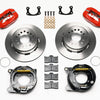 Wilwood Forged Dynalite P/S Park Brake Kit Red New Big Ford 2.50in offset Staggrd Shock