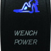 DragonFire Racing Lighted Switch Wench Power Blue