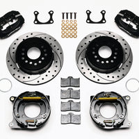 Wilwood Forged Dynalite P/S Park Brake Kit Drilled Big Ford 2.36in Offset