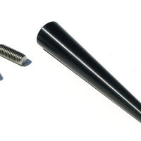 Torque Solution Black Billet Shorty Antenna: Audi / Volkswagen