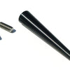 Torque Solution Black Billet Shorty Antenna: Audi / Volkswagen