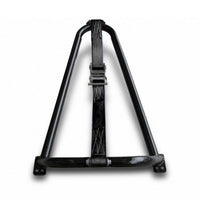 N-Fab Bed Mounted Tire Carrier Universal - Gloss Black - Black Strap