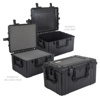 Go Rhino XVenture Gear Hard Case w/Foam - Extra Large 25in. / Lockable / IP67 - Tex. Blk