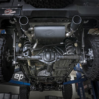 aFe Rebel Series 2.5in 304 SS Cat-Back Exhaust w/ Black Tips 2018+ Jeep Wrangler (JL) V6 3.6L