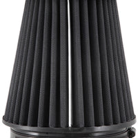 K&N Universal Rubber Filter Round Tapered 6in Flange ID x 7.5in Base OD x 5.25in Top OD x 8in Height