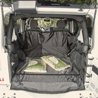 Rugged Ridge C3 Cargo Cover W/O Subwoofer 07-18 Jeep Wrangler JKU 4 Door