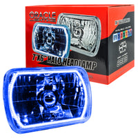 Oracle Pre-Installed Lights 7x6 IN. Sealed Beam - Blue Halo SEE WARRANTY