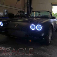 Oracle Pre-Installed Lights 5.75 IN. Sealed Beam - White Halo SEE WARRANTY