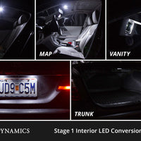 Diode Dynamics 07-11 Toyota Camry Interior LED Kit Cool White Stage 1