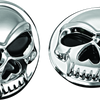 Kuryakyn Universal Zombie Medallions 2in Diameter Chrome