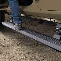 RealTruck 18-24 Jeep Wrangler 4dr VoltStep Electric Running Board Kit (Drilling Req.) - Tex. Blk