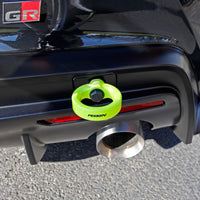 Perrin 2020 Toyota Supra Tow Hook Kit (Rear) - Neon Yellow