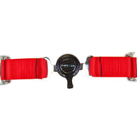 NRG 4PT 2in. Seat Belt Harness / Cam Lock - Red