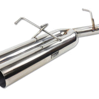 ISR Performance EP (Straight Pipes) Dual Tip Exhaust 4in - 89-94 (S13) Nissan 240sx