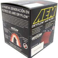 AEM 5.5in Base OD x 4.75in Top OD x 5in Height Conical Dryflow Air Filter