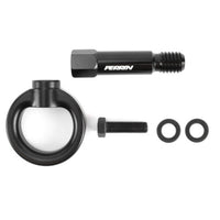 Perrin 2020 Toyota Supra Tow Hook Kit (Front) - Black