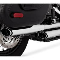 Vance & Hines 18-22 Harley Davidson Softail Heritage Twin Slash PCX Slip-On Exhaust - Chrome