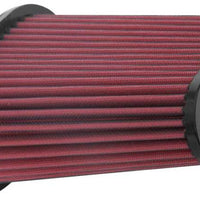 AEM 7.5in L x 4.5in W Base 5.5in L x 2.5in W Top 9in Height Dryflow Air Filter