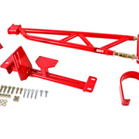 BMR 93-02 F-Body w/ DSL Torque Arm Tunnel Mount (For Stock Exhaust) - Red