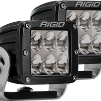 Rigid Industries D2 HD Black- Driving - Set of 2