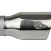 aFe MACH Force-Xp Univ 304 SS Double-Wall Clamp-On Exhaust Tip - Polished - 3in Inlet - 4.5in Outlet