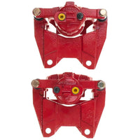 Power Stop 07-18 Jeep Wrangler JK Rear Red Caliper Pair w/Bracket