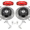 BMR 08-23 Dodge Challenger Brake Kit For 15in Conversion Red Calipers Demon/Redeye