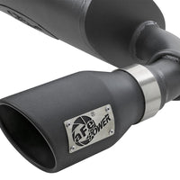 aFe Rebel Series 2.5in 409 SS Cat-Back Exhaust w/ Black Tips 2007+ Jeep Wrangler (JK) V6 3.6L/3.8L