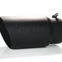 Sinister Diesel Universal Black Ceramic Coated Stainless Steel Exhaust Tip (5in to 6in)