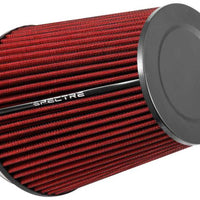 Spectre HPR Conical Air Filter 6in. Flange ID / 7.719in. Base OD / 8.5in. Tall - Red