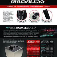 Aeromotive Variable Speed Controlled Fuel Pump - In-line - Signature Brushless A1000