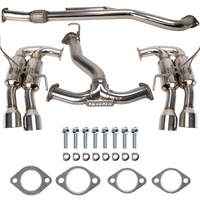 Invidia 2022+ Subaru WRX Gemini Single Layer Quad Stainless Steel Tip Cat-Back Exhaust