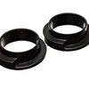 Energy Suspension Universal 2-3/16in ID 3in OD 1in H Black Coil Spring Isolators (2 per set)