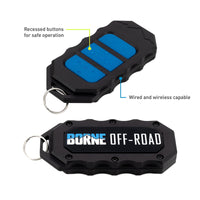 Borne Off-Road 10K Winch - Blue Synthetic Rope