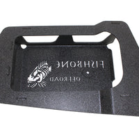 Fishbone Offroad 12-17 Jeep Wrangler JK Steel EVAP Canister Skid Plates - Black Textured Powdercoat