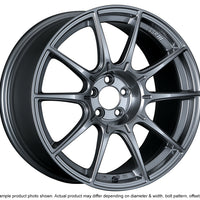 SSR GTX01 18x8.5 5x114.3 44mm Offset Dark Silver Wheel