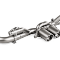 Akrapovic 2018 Porsche 911 GT3 (991.2) Link-Pipe Set (Titanium)