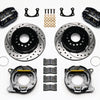 Wilwood Dynapro Dust-Boot P/S Park Brake Kit Drilled New Big Ford 2.50in Offset