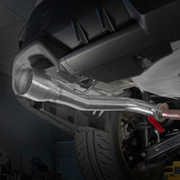 Perrin 22-23 Subaru WRX Dual Single Tip 304SS Axle Back Exhaust