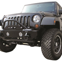 Rampage 2007-2018 Jeep Wrangler(JK) Recovery Bumper Stubby Front - Black