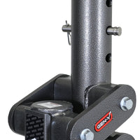 Gen-Y Spartan Torsion-Flex Gooseneck Coupler Manual Latch 5in Offset 4in RD Tube w/GH 097 Pin