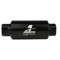 Aeromotive In-Line Filter - AN-10 - Black - 100 Micron