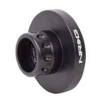 NRG Short Spline Adapter - Polaris RZR / Ranger (Secures w/OEM Lock Nut / Fits Quick Lock) - Black